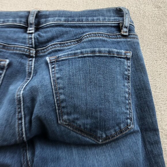 Loft Women's Jeans Size 0 Flaw Modern Skinny Ankle Classic Blue Denim Casual Tra - Picture 13 of 15